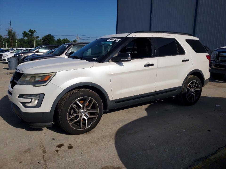 FORD EXPLORER 2017 with VIN 1FM5K8GT4HGD96169 - Photo from auction