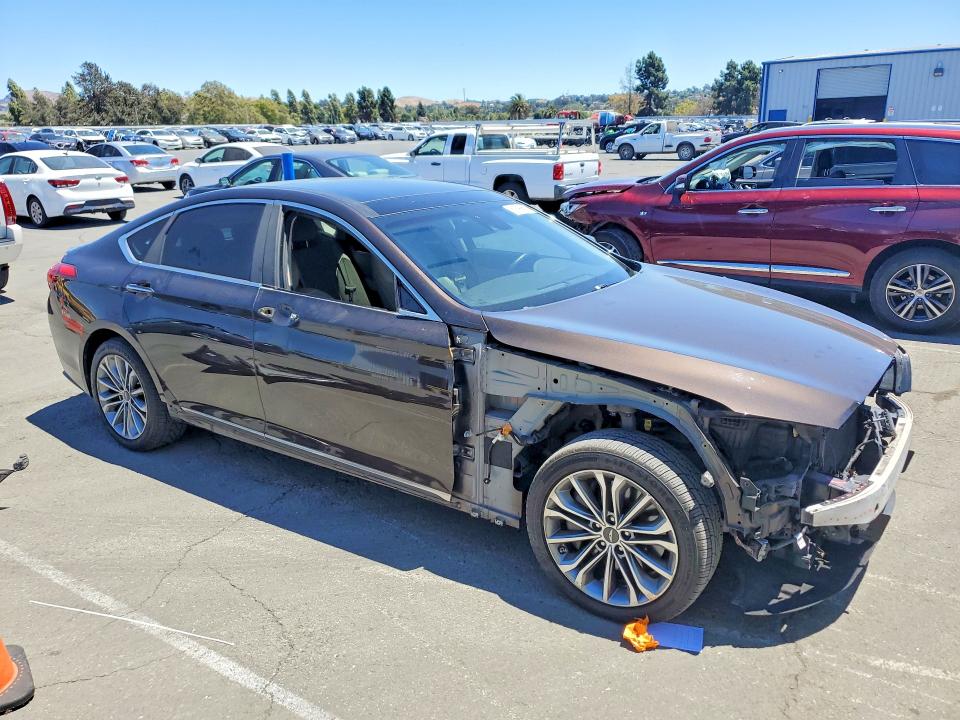 Photo 4 from auction – 2017 GENESIS G80 with VIN KMHGN4JEXHU176815