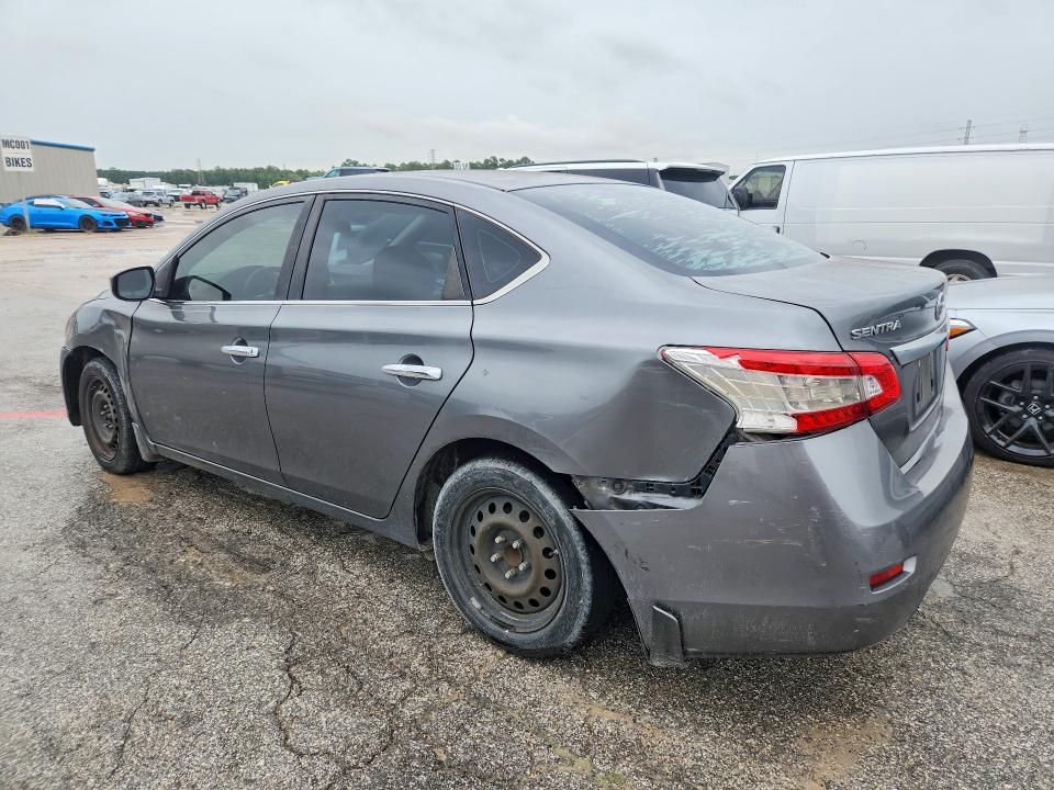Photo 2 from auction – 2015 NISSAN SENTRA with VIN 3N1AB7AP7FY376764