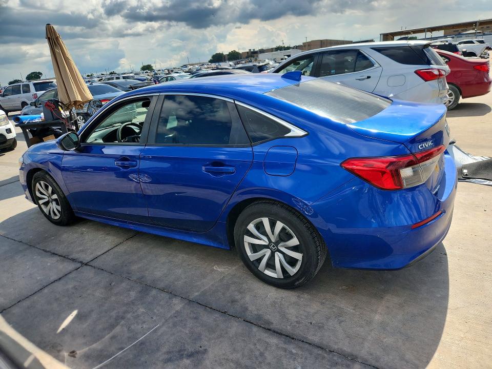 Photo 2 from auction – 2023 HONDA CIVIC with VIN 2HGFE2F2XPH542424