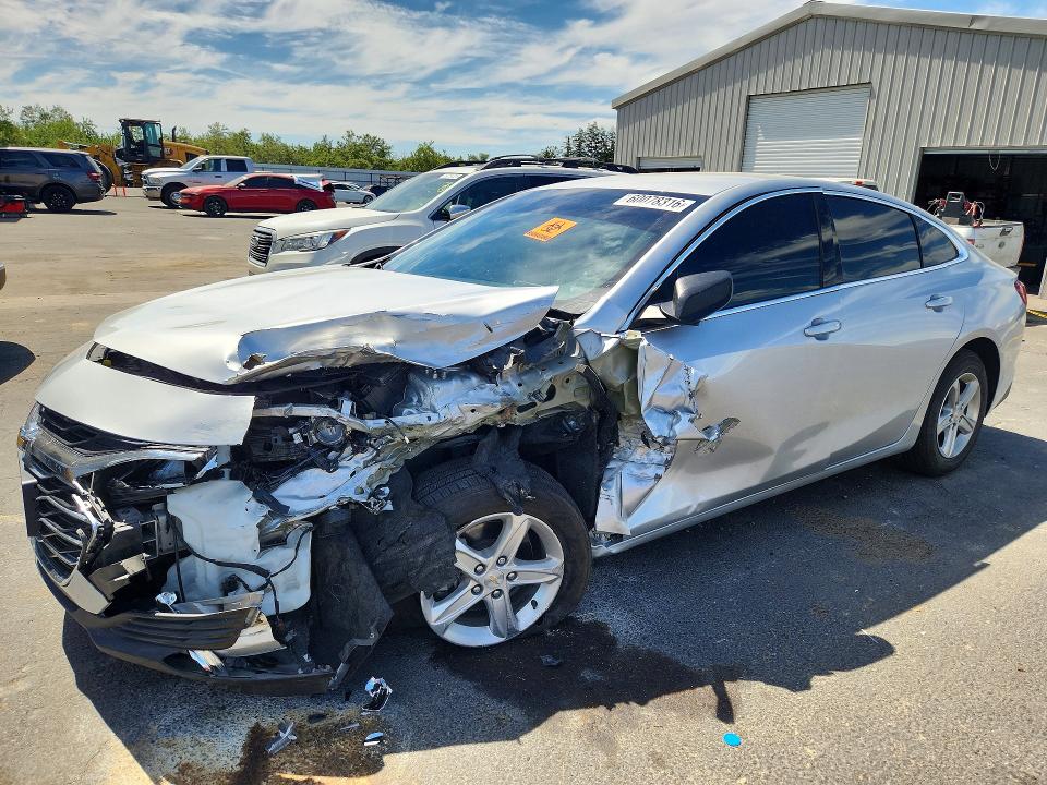 CHEVROLET MALIBU 2020 with VIN 1G1ZB5ST9LF152293 - Photo from auction