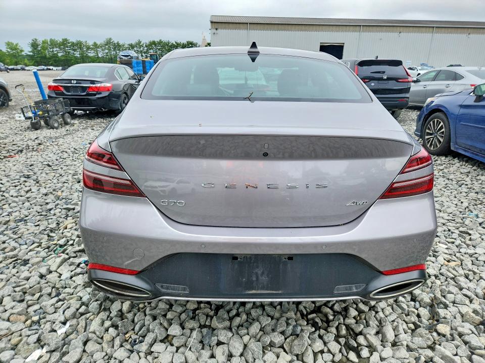 Photo 6 from auction – 2024 GENESIS G70 with VIN KMTG34SC4RU138345