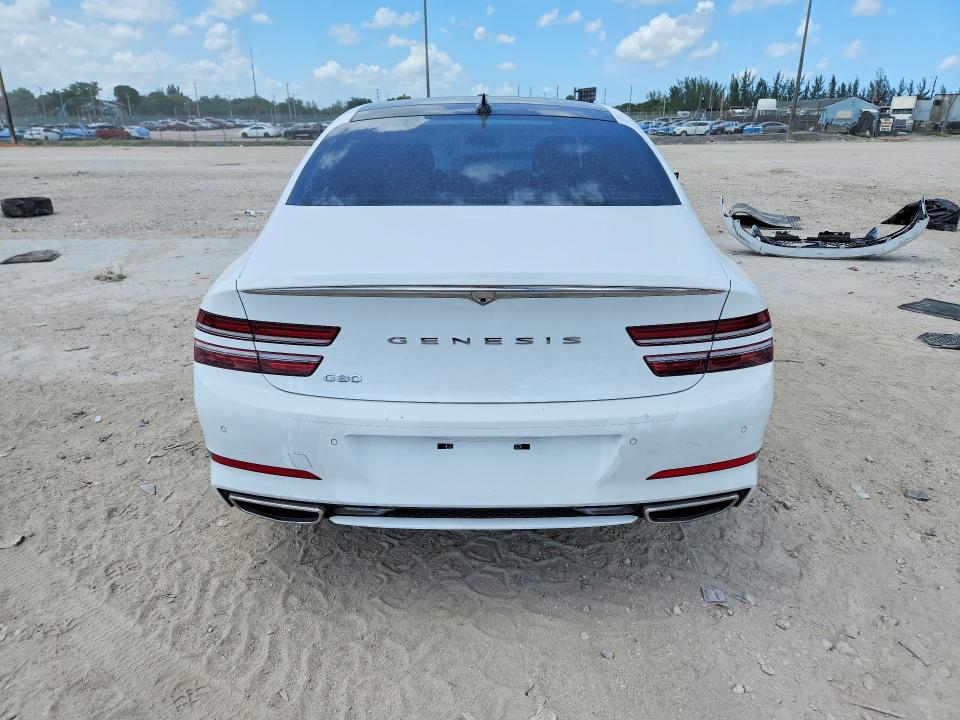 Photo 6 from auction – 2022 GENESIS G80 with VIN KMTGB4SC5NU109594