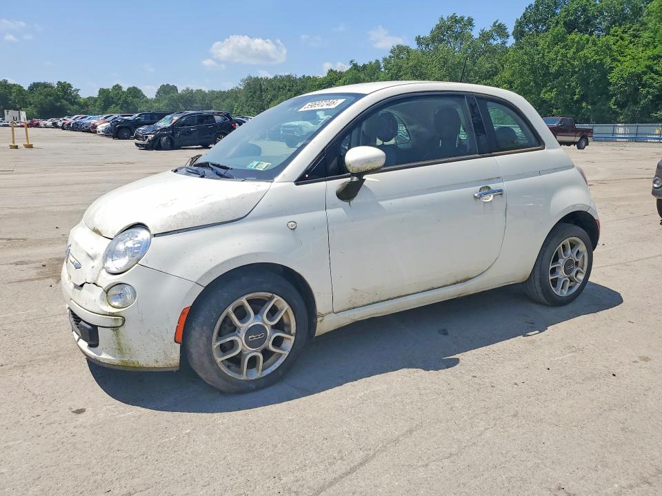 FIAT 500 2015 with VIN 3C3CFFAR8FT549893 - Photo from auction