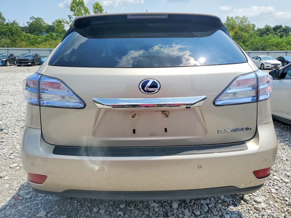 Photo 6 from auction – 2012 LEXUS RX with VIN JTJBC1BA1C2433005