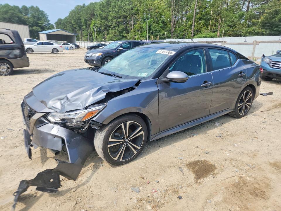 NISSAN SENTRA 2020 with VIN 3N1AB8DV0LY299540 - Photo from auction