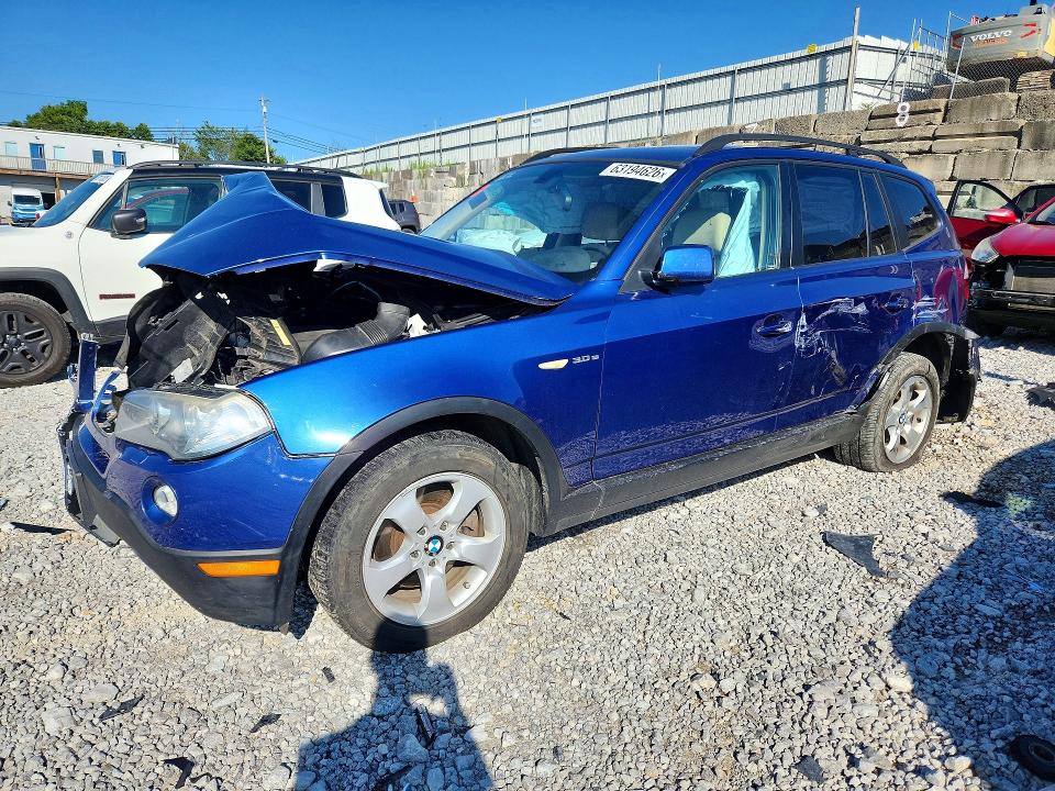 BMW X3 2008 مع رقم تعريف المركبة WBXPC93498WJ23185 - صورة من المزاد