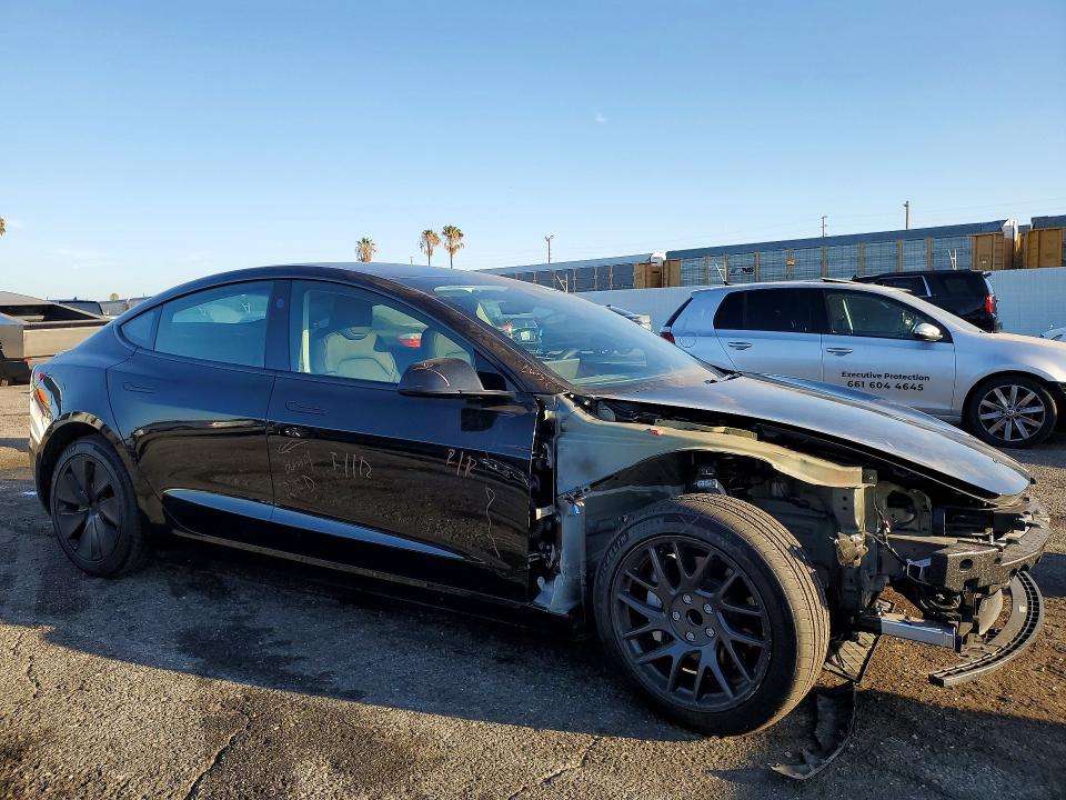 Photo 4 from auction – 2026 TESLA MODEL 3 with VIN 5YJ3E1EAXTF160317