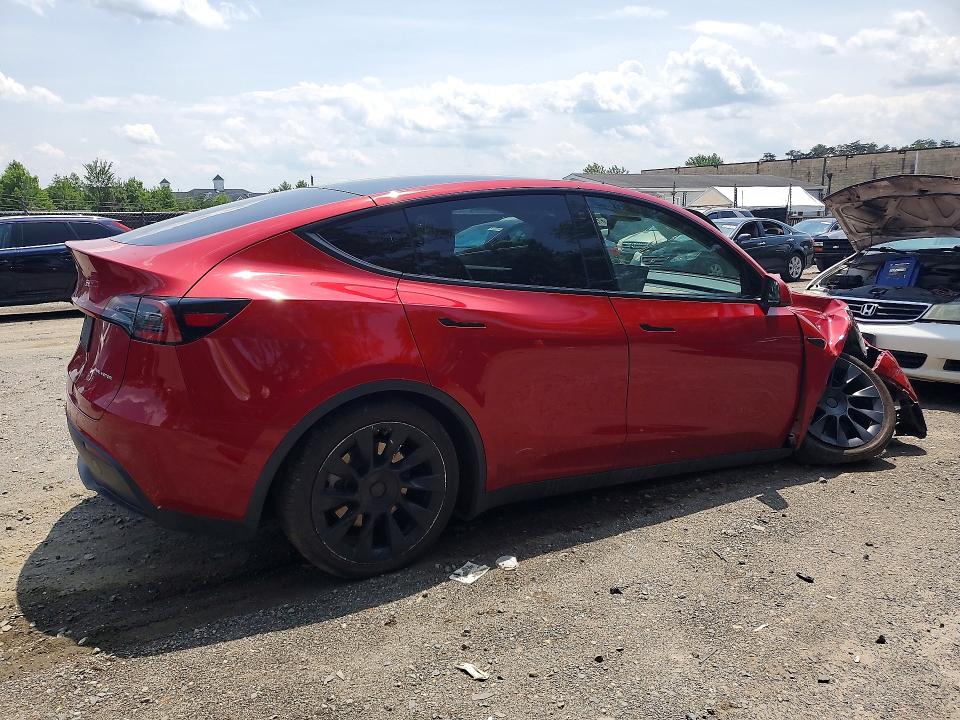 Photo 3 from auction – 2022 TESLA MODEL Y with VIN 7SAYGDEE1NA019174