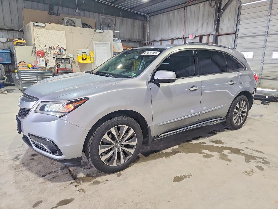 ACURA MDX 2016 with VIN 5FRYD4H47GB033903 - Photo from auction