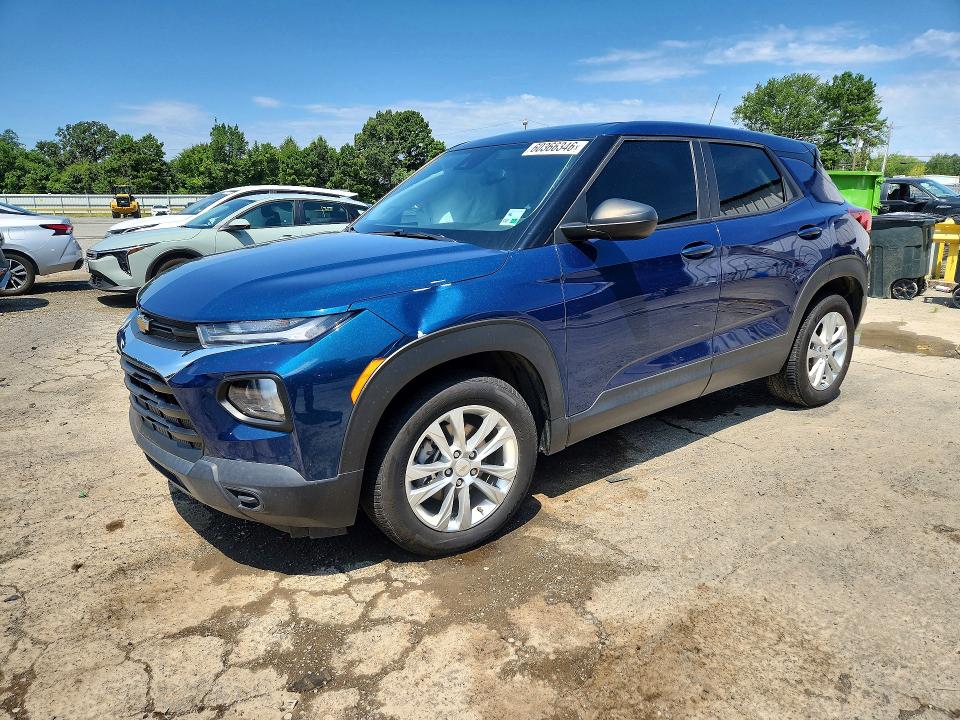 CHEVROLET TRAILBLAZER 2021 with VIN KL79MMS25MB127805 - Photo from auction