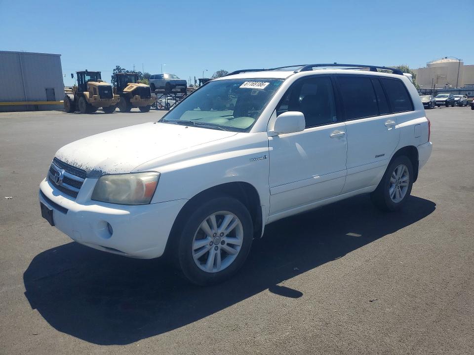 TOYOTA HIGHLANDER 2007 with VIN JTEEW21A170045963 - Photo from auction