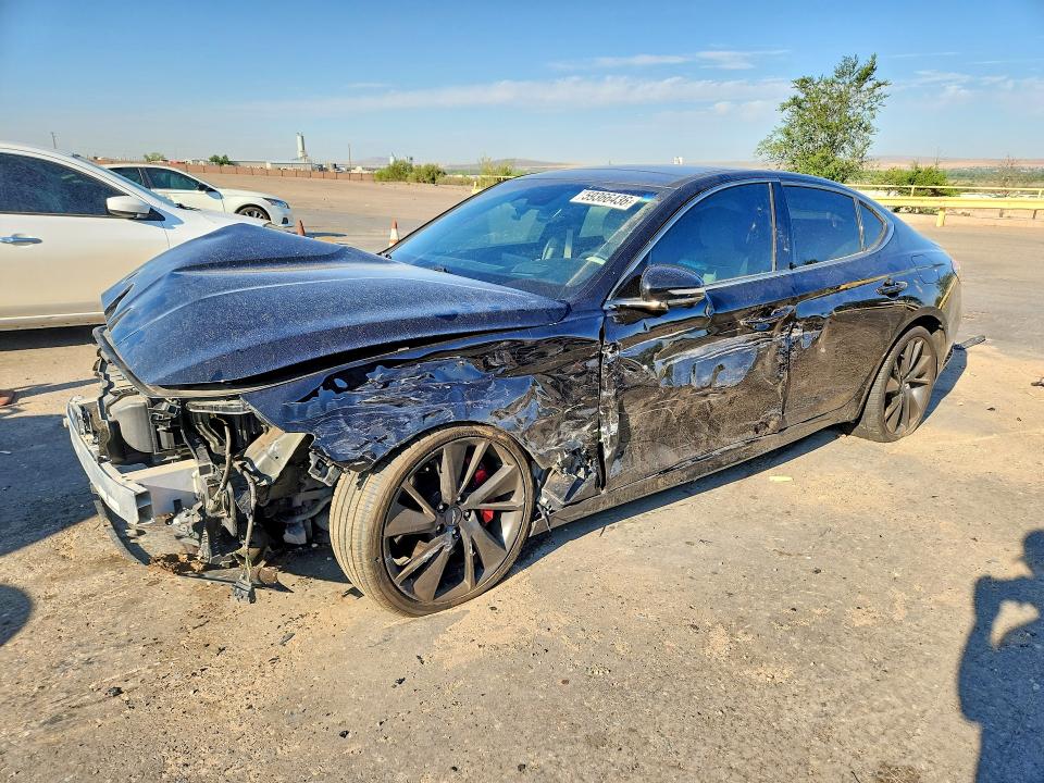 GENESIS G70 2022 with VIN KMTG54TE2NU084435 - Photo from auction