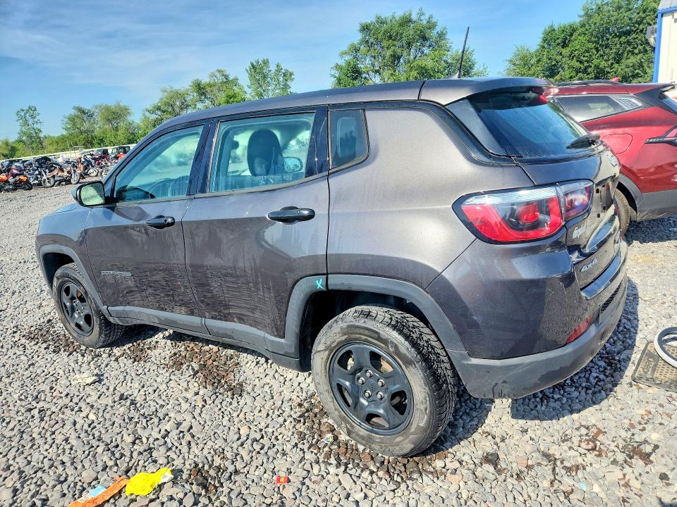 Снимка 2 от търг – 2019 JEEP COMPASS с VIN 3C4NJDAB9KT668606