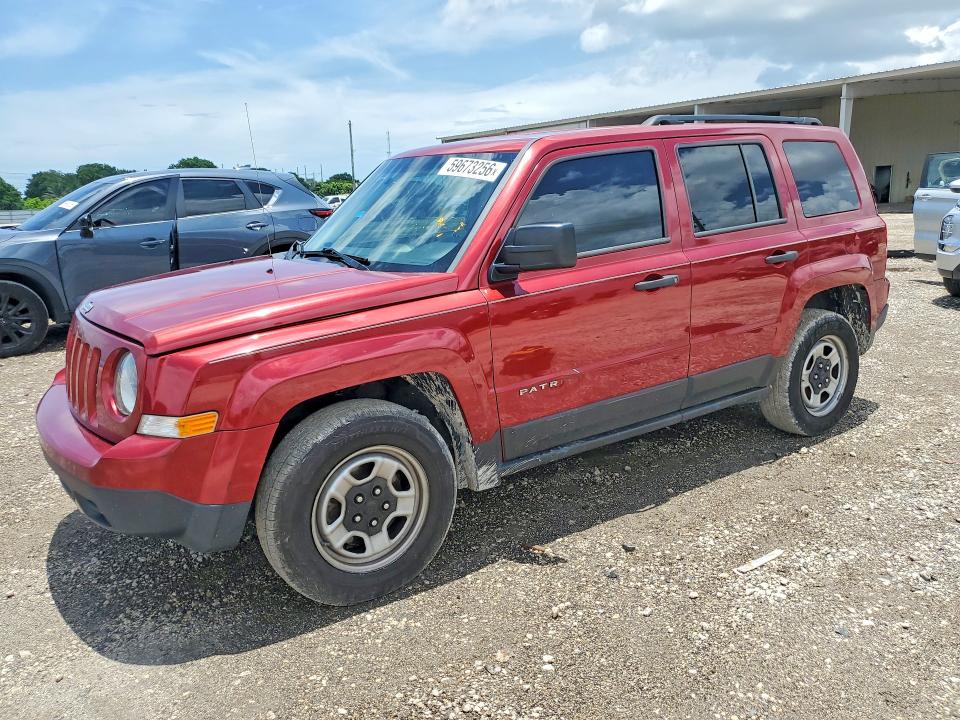 JEEP PATRIOT 2016 with VIN 1C4NJPBAXGD783820 - Photo from auction