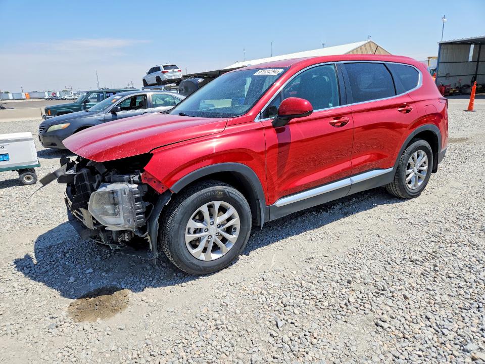 Photo 1 from auction – 2019 HYUNDAI SANTA FE with VIN 5NMS23AD8KH128463