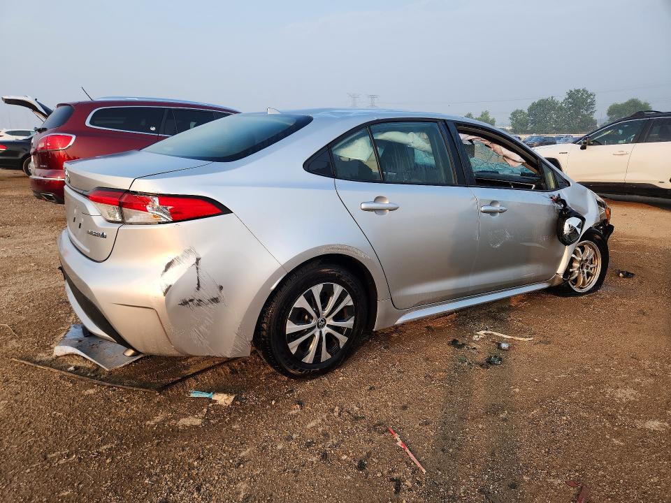 Photo 3 from auction – 2020 TOYOTA COROLLA with VIN JTDEBRBE4LJ009022