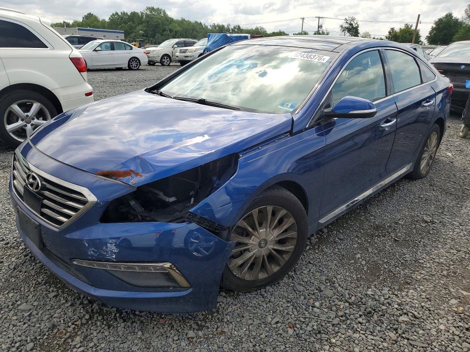 Photo 1 from auction – 2015 HYUNDAI SONATA with VIN 5NPE34AF4FH040813