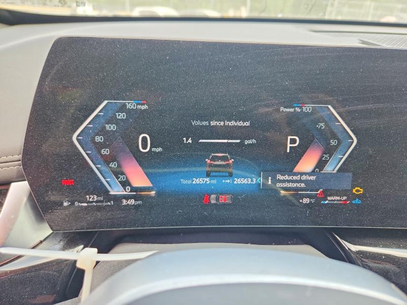 Photo 9 from auction – 2025 BMW X1 with VIN WBX73EF04S5094239
