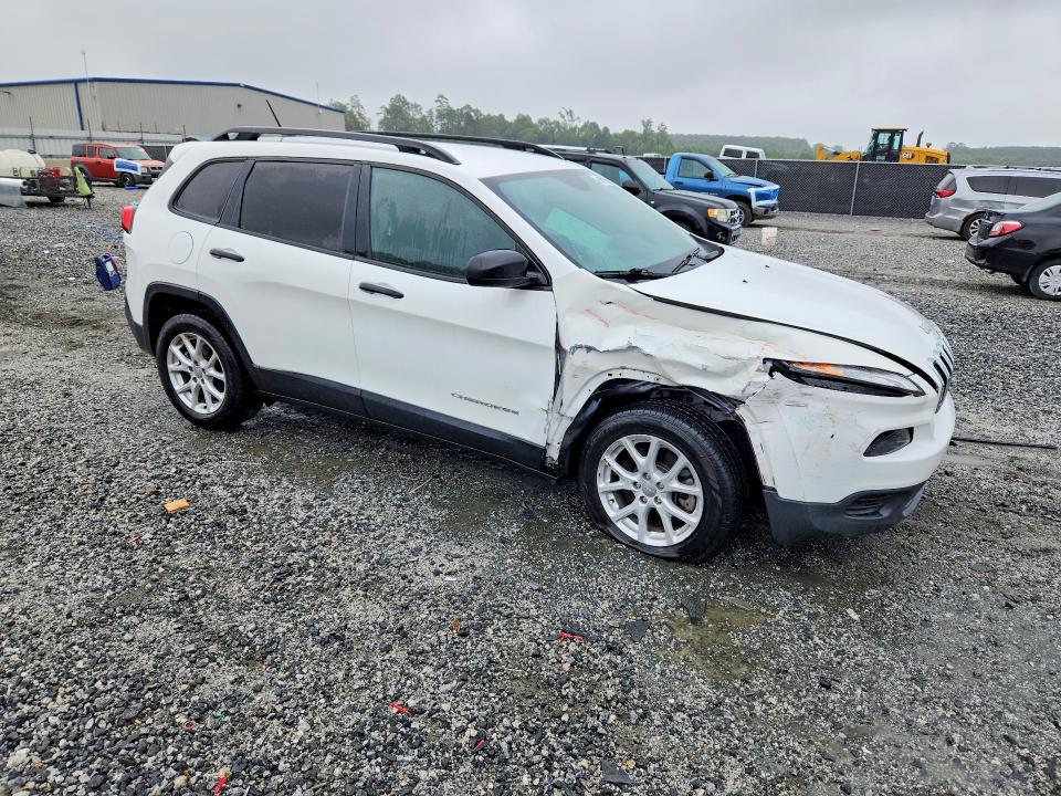 Photo 4 from auction – 2016 JEEP CHEROKEE with VIN 1C4PJLAB7GW362394