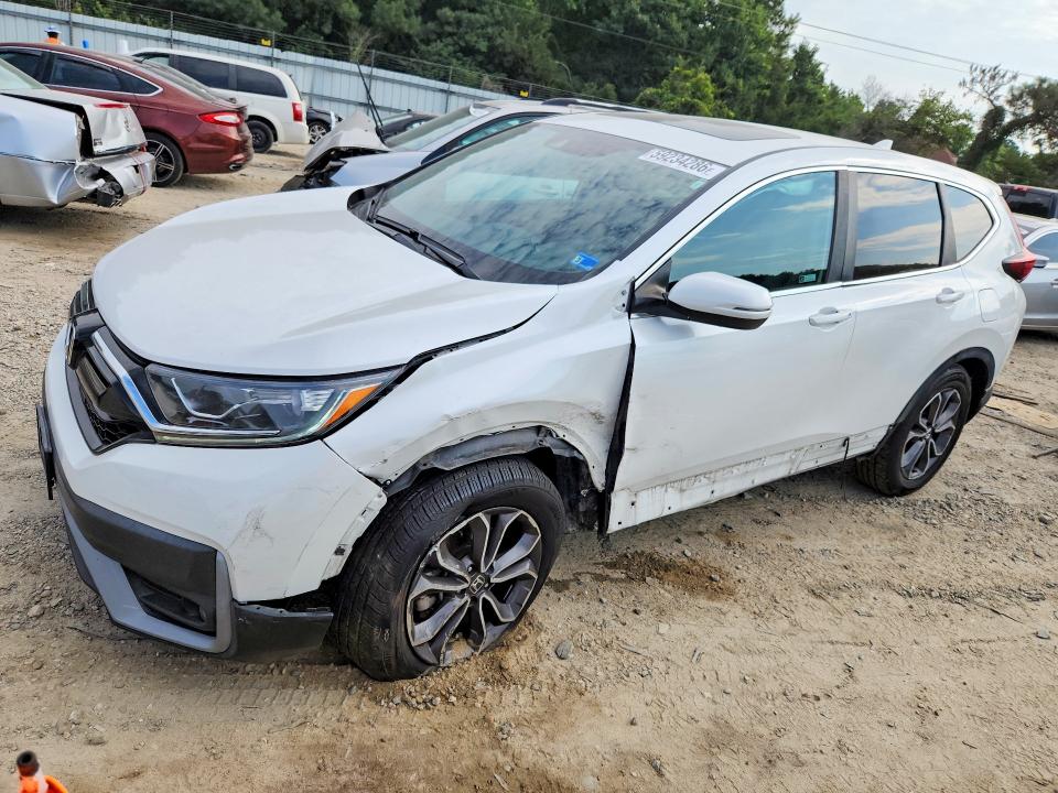 HONDA CR-V 2022 with VIN 5J6RW2H87NA001041 - Photo from auction
