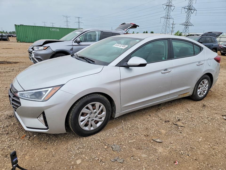 HYUNDAI ELANTRA 2019 with VIN 5NPD74LF1KH492967 - Photo from auction