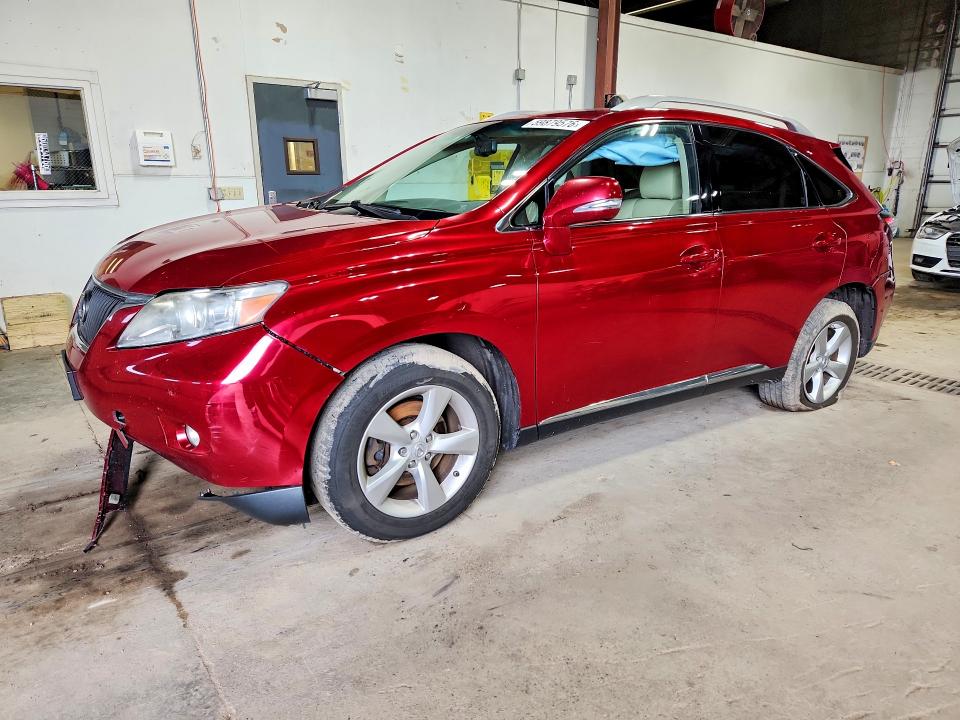 LEXUS RX 2011 with VIN JTJBK1BA2B2015540 - Photo from auction