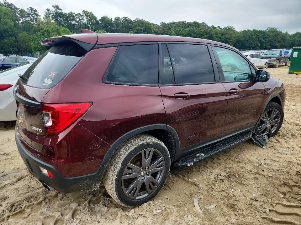 Photo 3 from auction – 2021 HONDA PASSPORT with VIN 5FNYF8H57MB016879