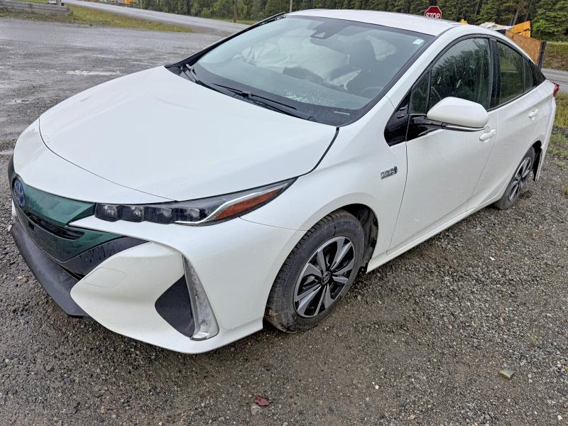 TOYOTA PRIUS PRIME 2018 with VIN JTDKARFP3J3083776 - Photo from auction