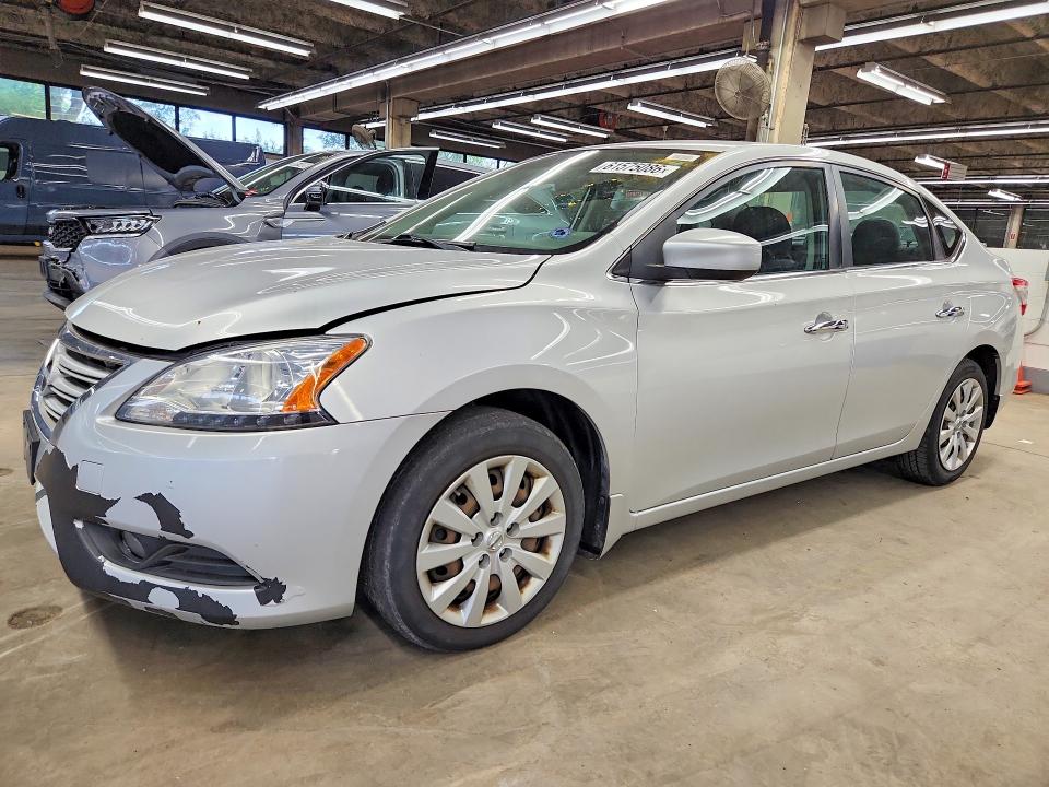 NISSAN SENTRA 2013 with VIN 3N1AB7AP5DL671789 - Photo from auction