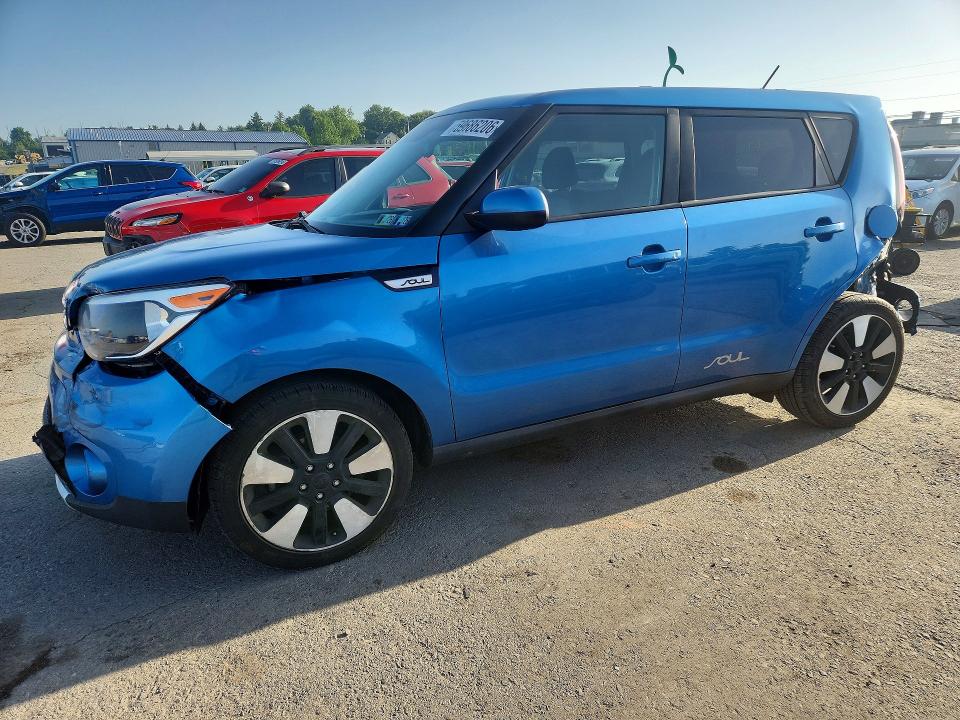 KIA SOUL 2017 مع رقم تعريف المركبة KNDJP3A56H7501974 - صورة من المزاد