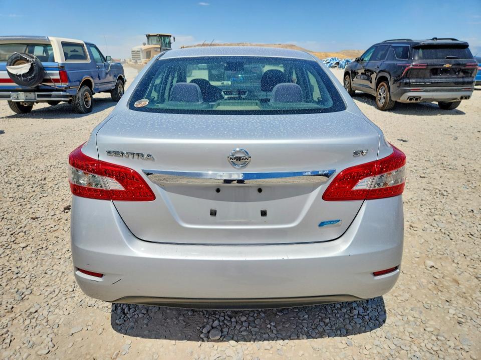 Photo 6 from auction – 2013 NISSAN SENTRA with VIN 3N1AB7AP0DL649571