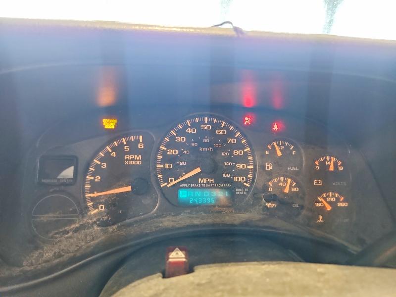 Photo 9 from auction – 2002 CHEVROLET AVALANCHE with VIN 3GNEK13T92G173372