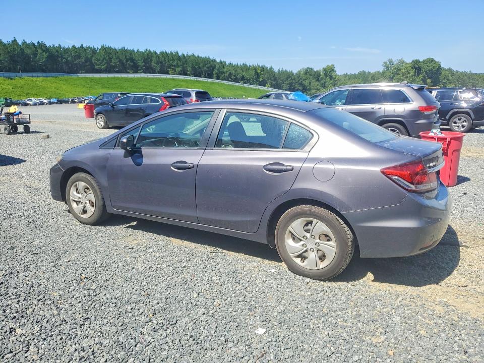 Photo 2 from auction – 2014 HONDA CIVIC with VIN 19XFB2F59EE252248