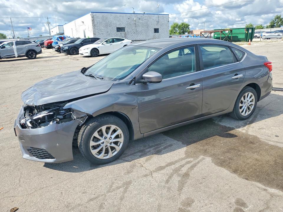 NISSAN SENTRA 2018 with VIN 3N1AB7AP6JY256771 - Photo from auction