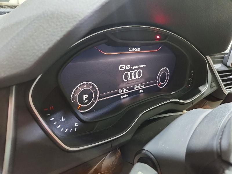 Photo 9 from auction – 2018 AUDI Q5 with VIN WA1BNAFY2J2131914