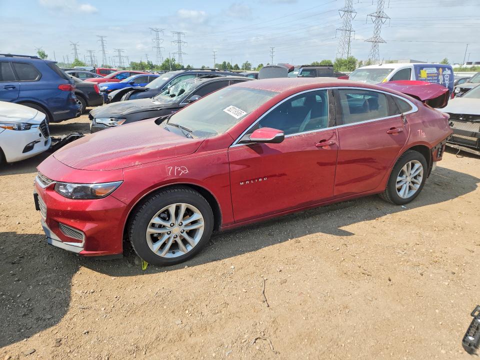 CHEVROLET MALIBU 2018 with VIN 1G1ZD5ST3JF212964 - Photo from auction