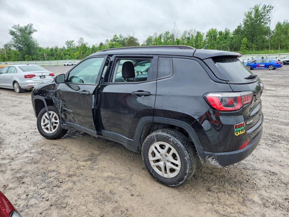 Photo 2 from auction – 2018 JEEP COMPASS with VIN 3C4NJDAB1JT415584