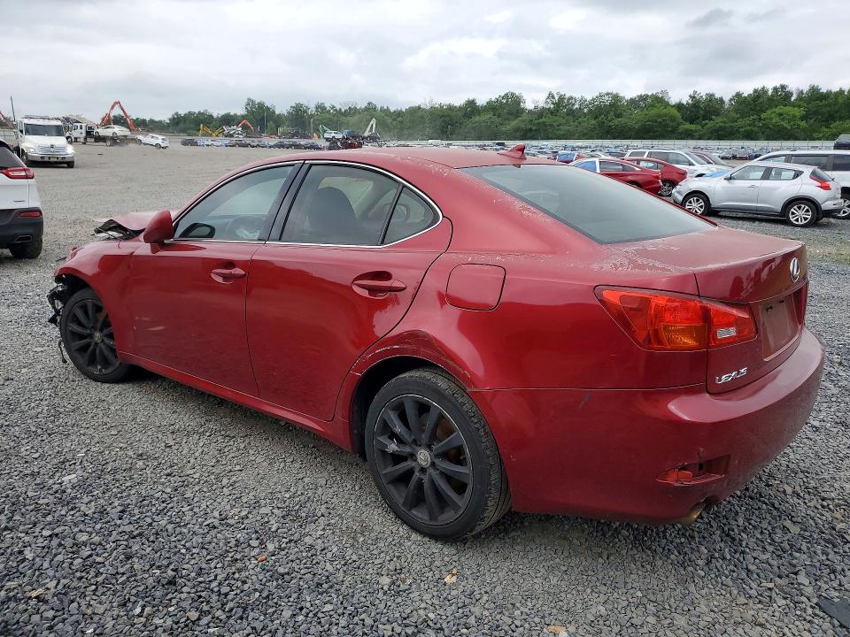 Photo 2 from auction – 2008 LEXUS IS with VIN JTHCK262882022080
