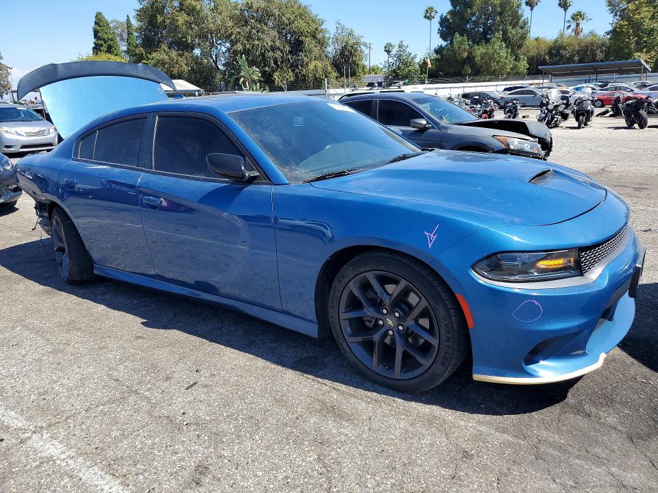 Photo 4 from auction – 2020 DODGE CHARGER with VIN 2C3CDXHG3LH238599
