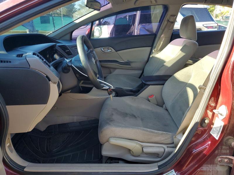 Photo 7 from auction – 2012 HONDA CIVIC with VIN 2HGFB2F56CH594811