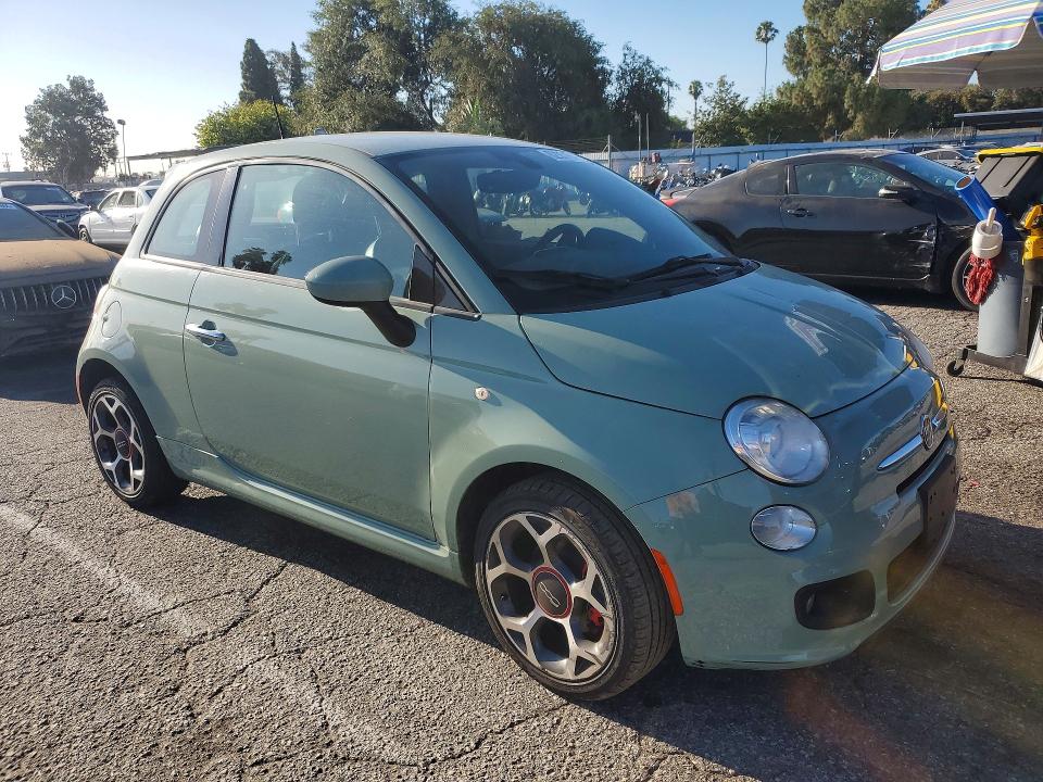 Photo 4 from auction – 2016 FIAT 500 with VIN 3C3CFFBR5GT169541