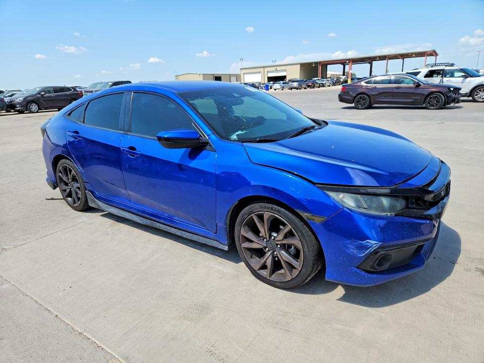 Photo 4 from auction – 2019 HONDA CIVIC with VIN 2HGFC2F86KH503963