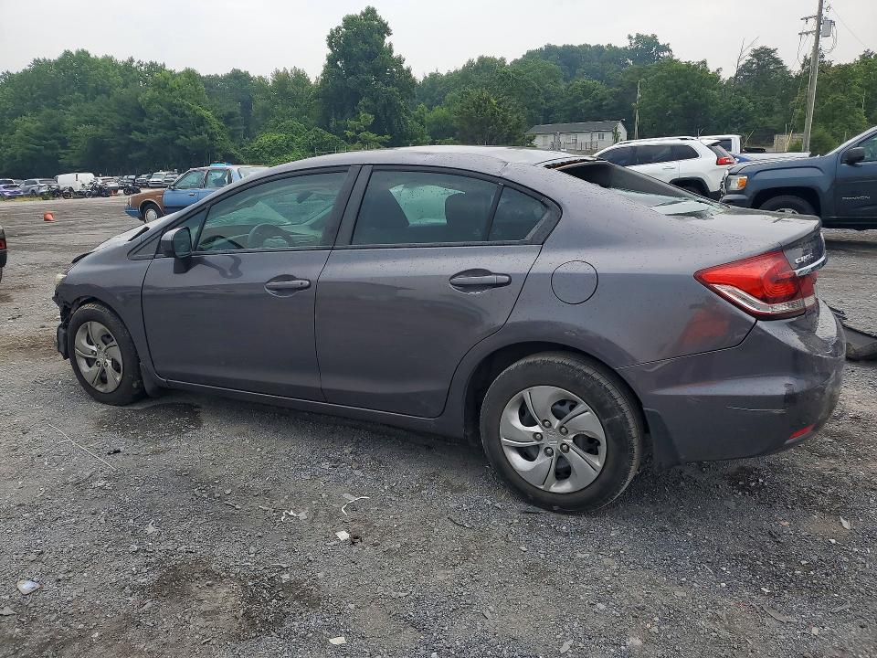 Photo 2 from auction – 2015 HONDA CIVIC with VIN 19XFB2F54FE081619