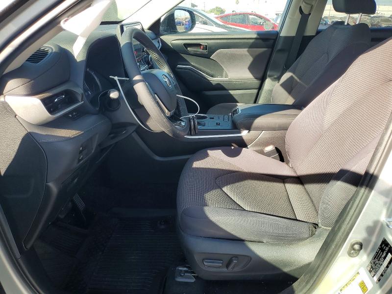 Photo 7 from auction – 2021 TOYOTA HIGHLANDER with VIN 5TDZZRAHXMS041342