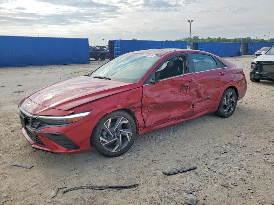 HYUNDAI ELANTRA 2024 with VIN KMHLS4DG1RU763569 - Photo from auction