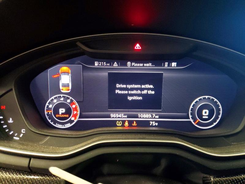 Photo 9 from auction – 2018 AUDI S5 with VIN WAUP4AF57JA032500