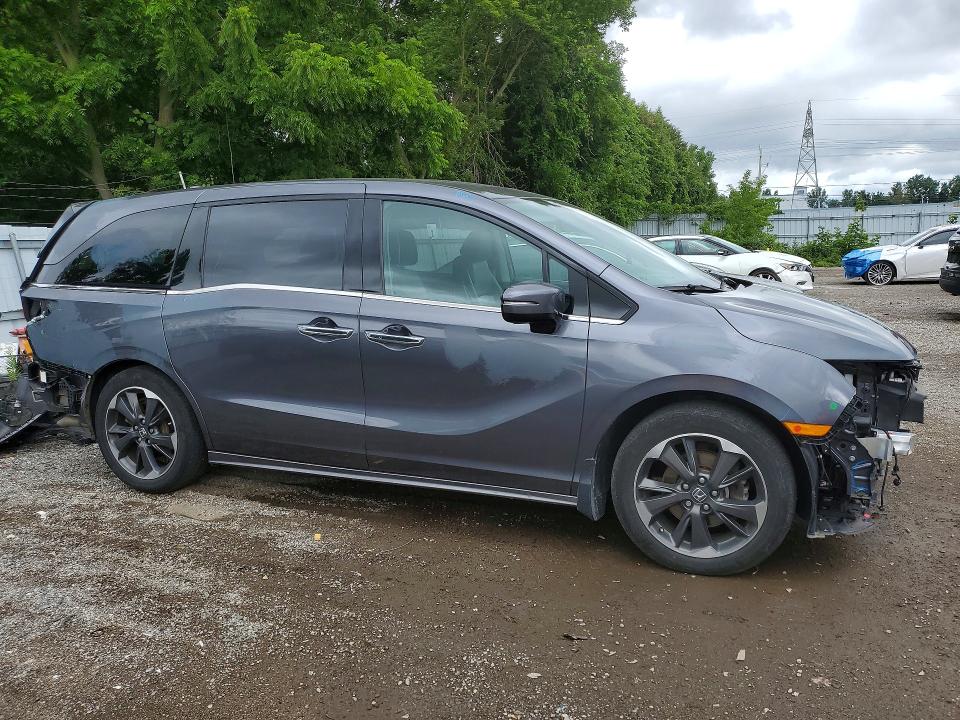 Photo 4 from auction – 2023 HONDA ODYSSEY with VIN 5FNRL6H81PB501633