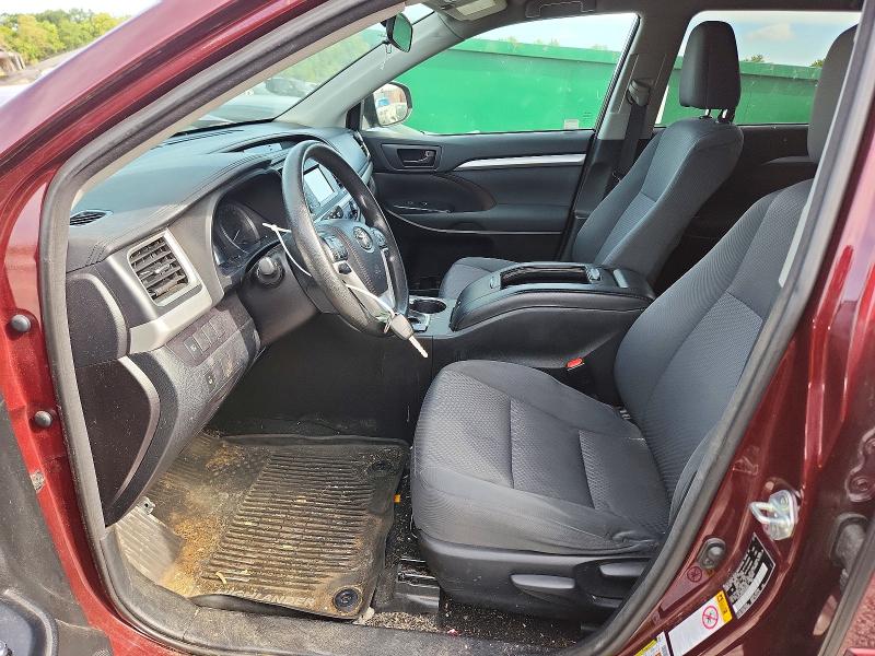 Photo 7 from auction – 2018 TOYOTA HIGHLANDER with VIN 5TDZARFH6JS039986