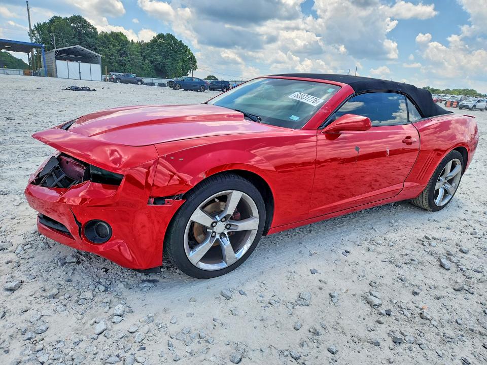 CHEVROLET CAMARO 2012 with VIN 2G1FB3D30C9180609 - Photo from auction